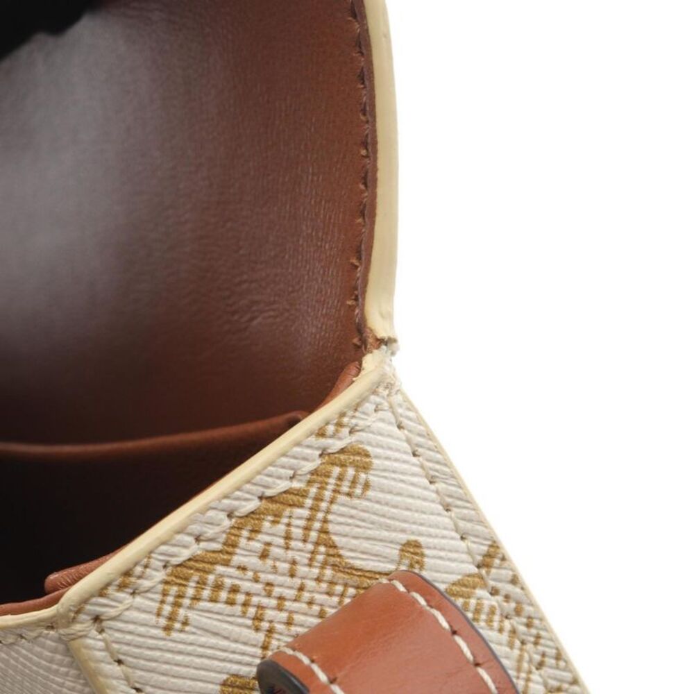 Celine Pvc Brown Shoulder Bags - Picture 5 of 9